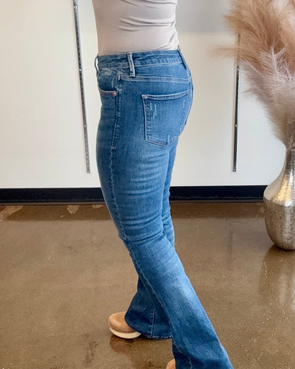 Jaxtyn High Rise Bootcut Jeans - Modish Maven Boutique