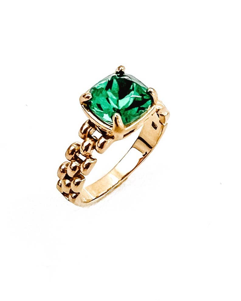 Rogan Stone Ring || Choose Color - Modish Maven Boutique