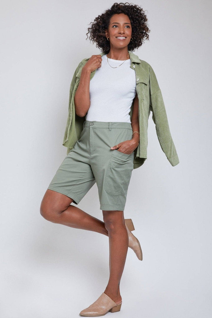 Missy Wide Leg Bermuda Shorts - Modish Maven Boutique