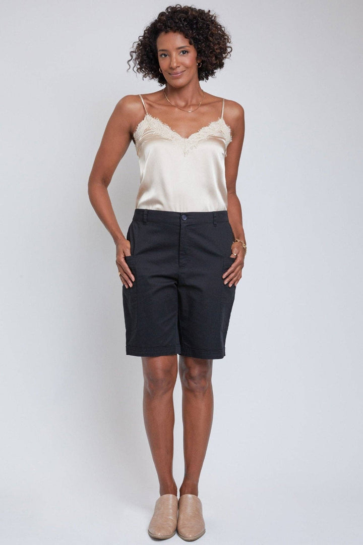 Missy Wide Leg Bermuda Shorts - Modish Maven Boutique