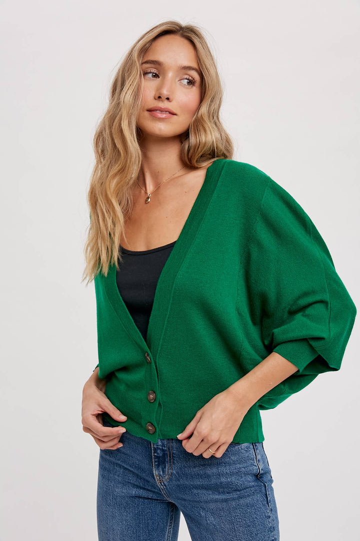 Dolman Sleeves Spring Cardi - Modish Maven Boutique