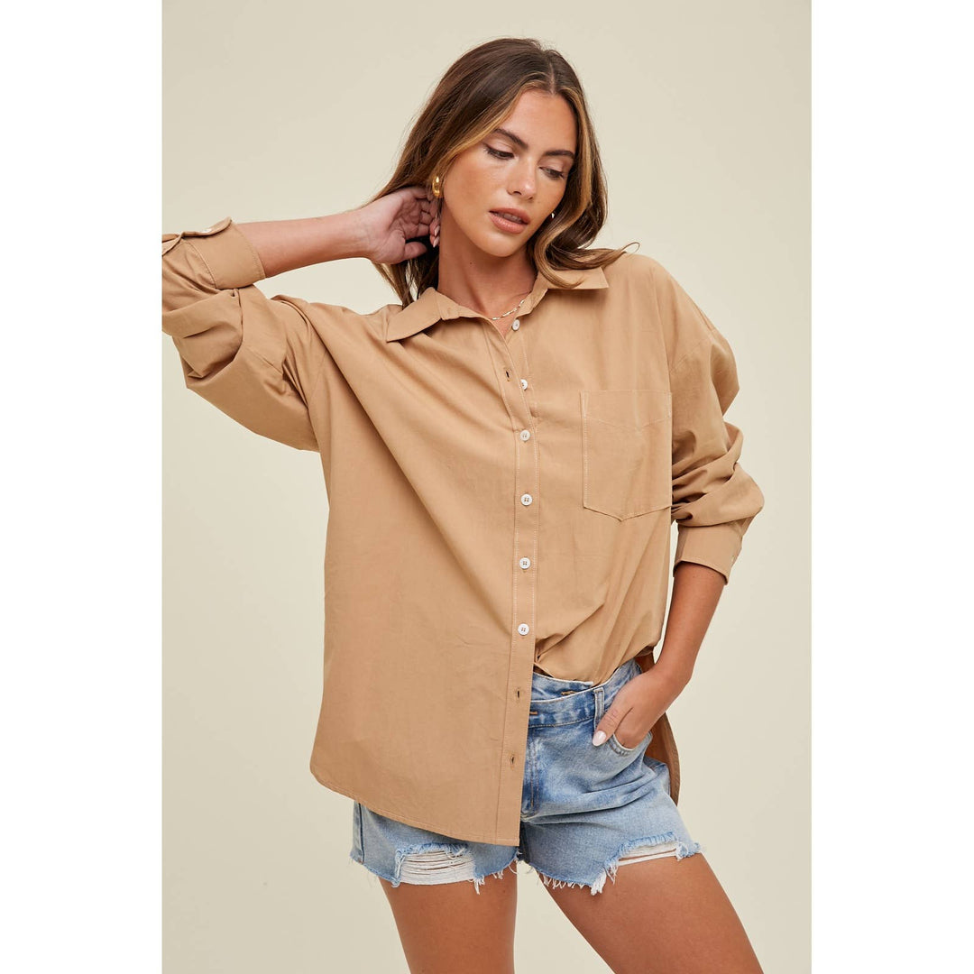 Casual Cotton Comfort Shirt - Modish Maven Boutique