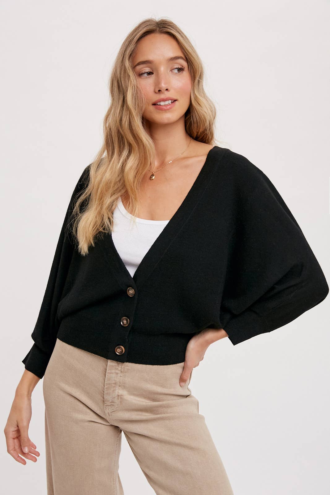 Dolman Sleeves Spring Cardi - Modish Maven Boutique