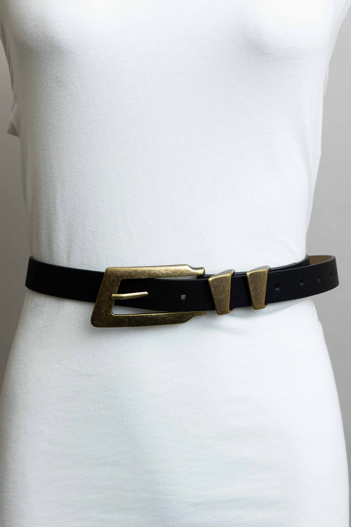 Rectangular Buckle Belt