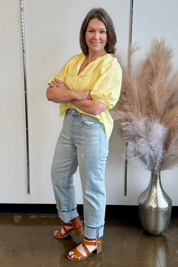 90s Ultra High Rise Ankle Straight Jeans - Modish Maven Boutique