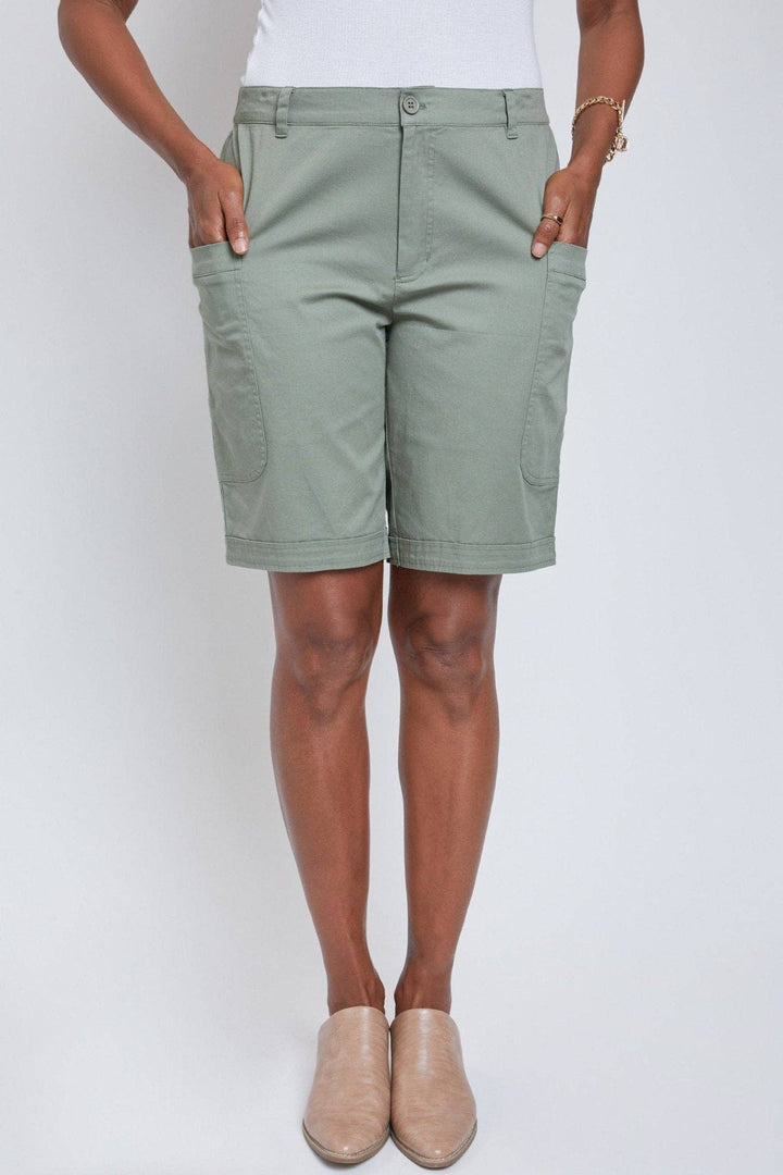 Missy Wide Leg Bermuda Shorts - Modish Maven Boutique