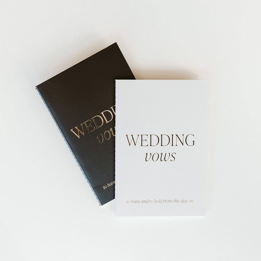 Wedding Vows Booklet - Modish Maven Boutique