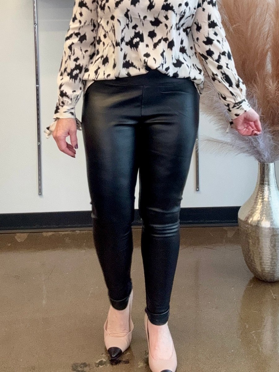 Alexi Faux Leather Legging - Modish Maven Boutique