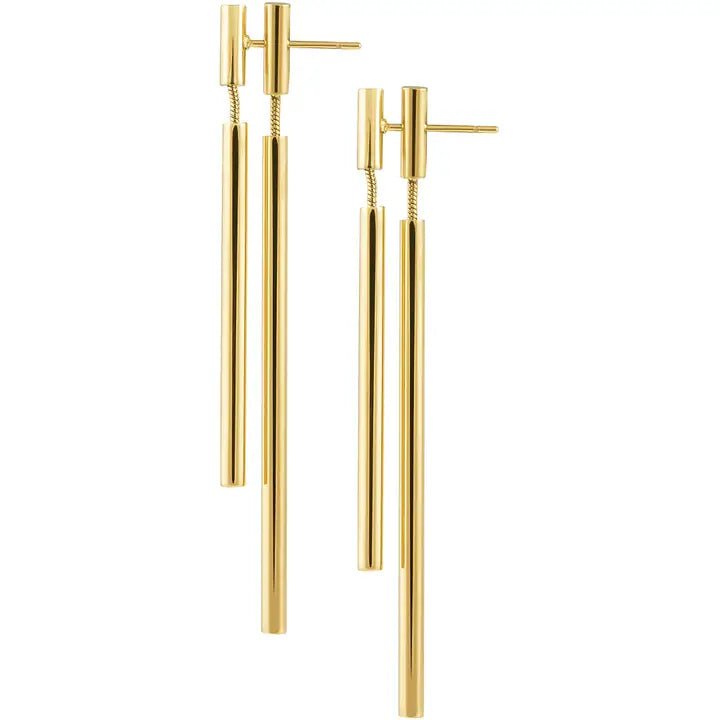 Bold Double Bar Earrings - Modish Maven Boutique