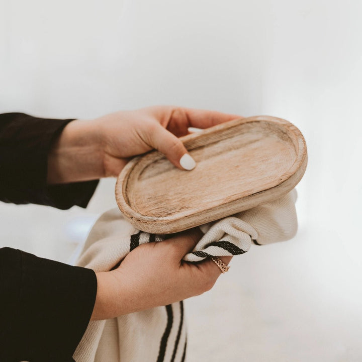 Small Rustic Wood Tray - Modish Maven Boutique