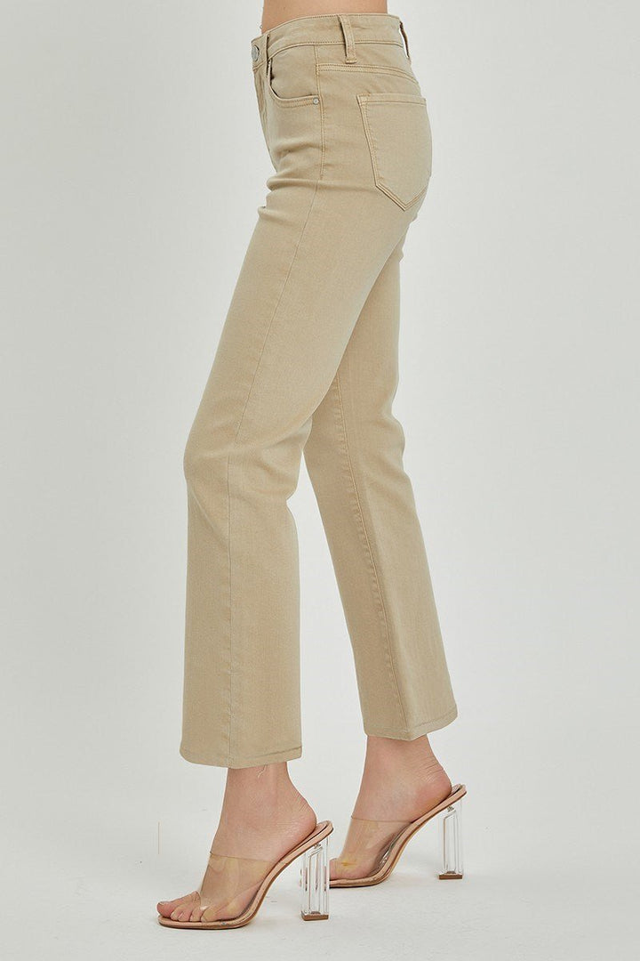 Mid Rise Straight Color Jeans - Modish Maven Boutique