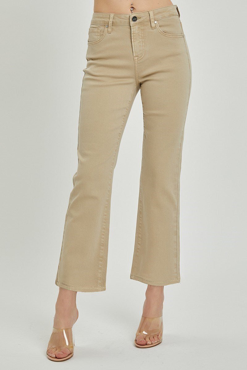 Mid Rise Straight Color Jeans - Modish Maven Boutique