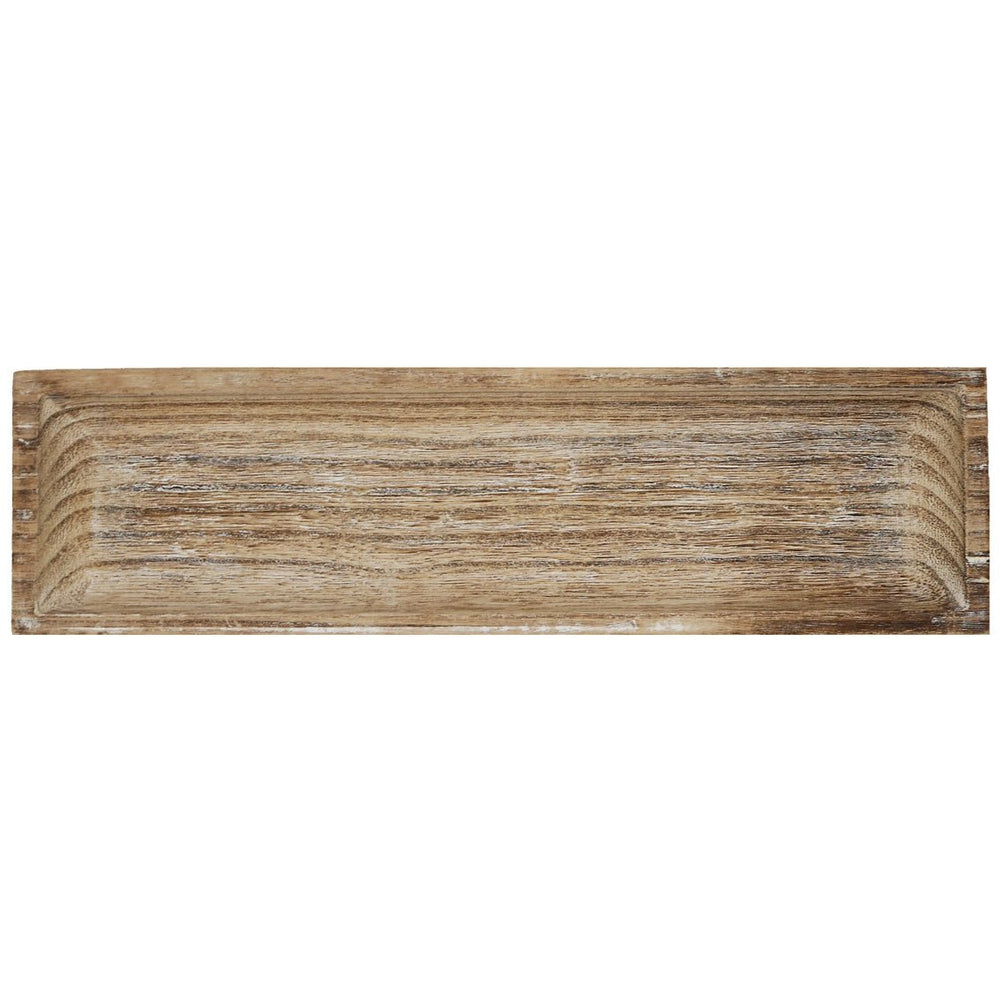 Rectangular Rustic Wood Decorative Tray - Modish Maven Boutique