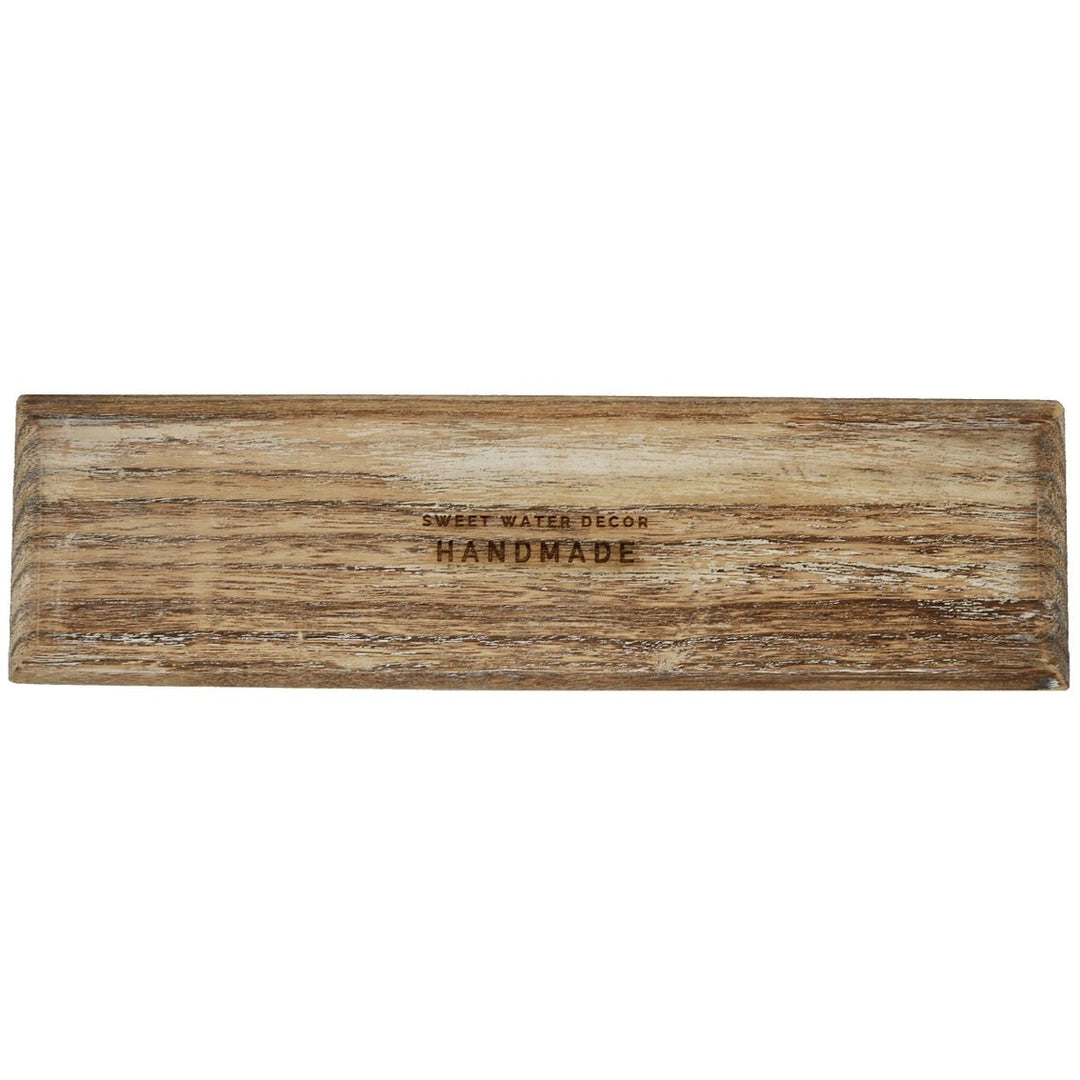 Rectangular Rustic Wood Decorative Tray - Modish Maven Boutique