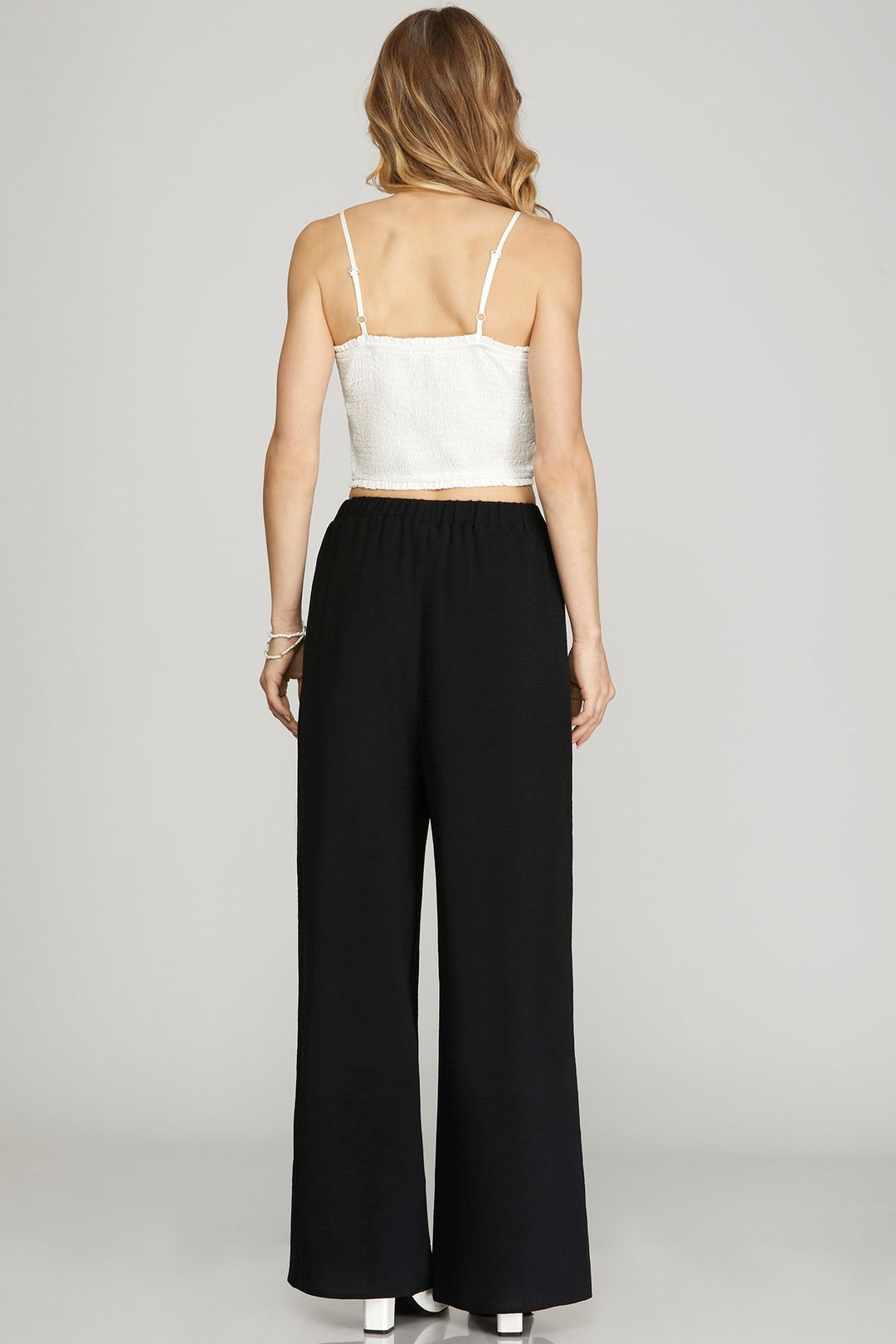 Relaxed Charm Wide Leg Pants