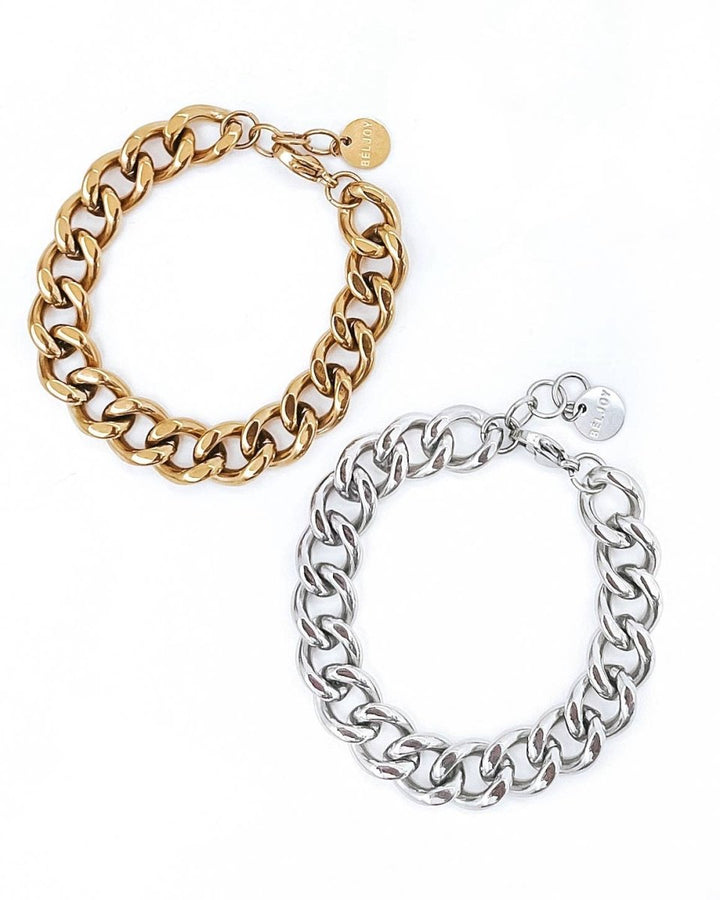 Heath Cuban Chain Bracelet || Choose Color - Modish Maven Boutique