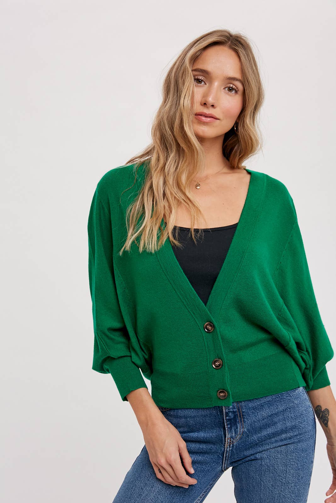 Dolman Sleeves Spring Cardi - Modish Maven Boutique