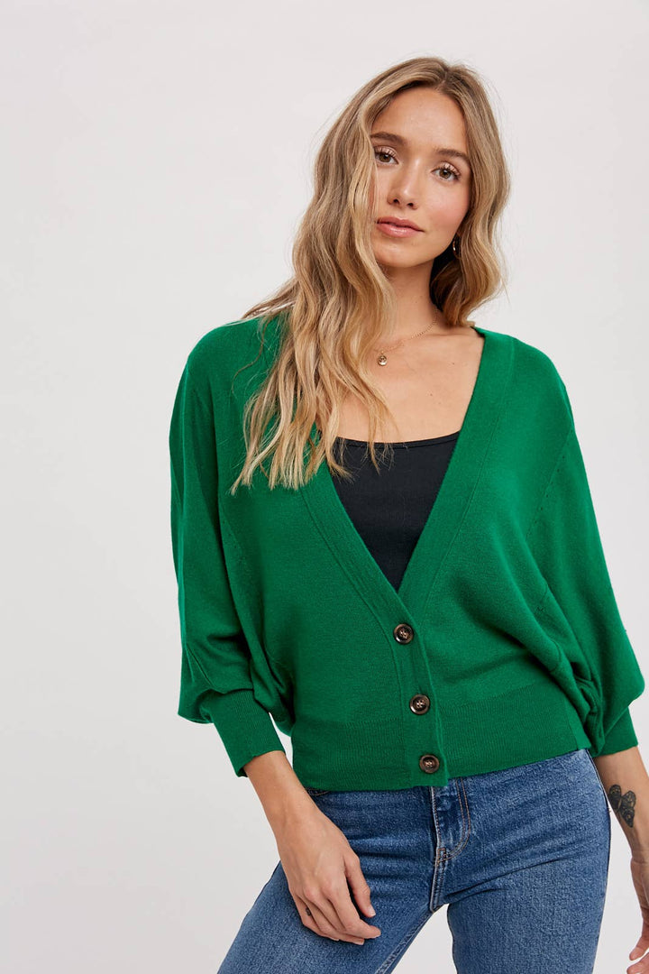 Dolman Sleeves Spring Cardi - Modish Maven Boutique