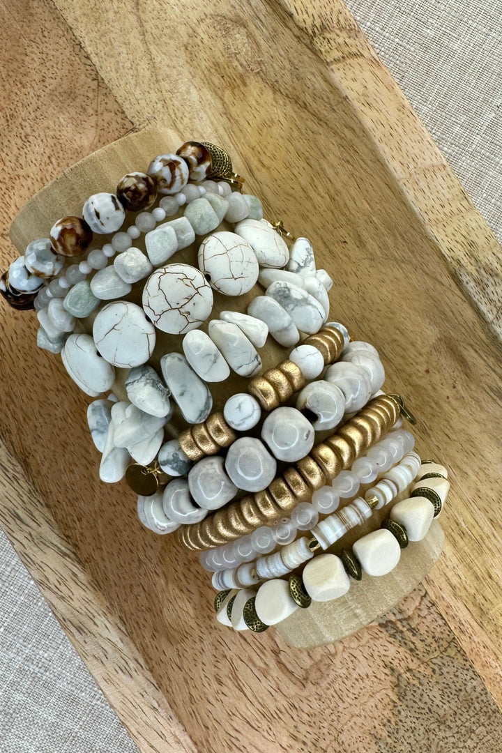 Beljoy Light Neutrals Bracelet Collection - Modish Maven Boutique