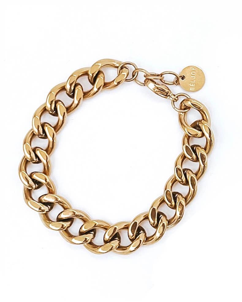 Heath Cuban Chain Bracelet || Choose Color - Modish Maven Boutique