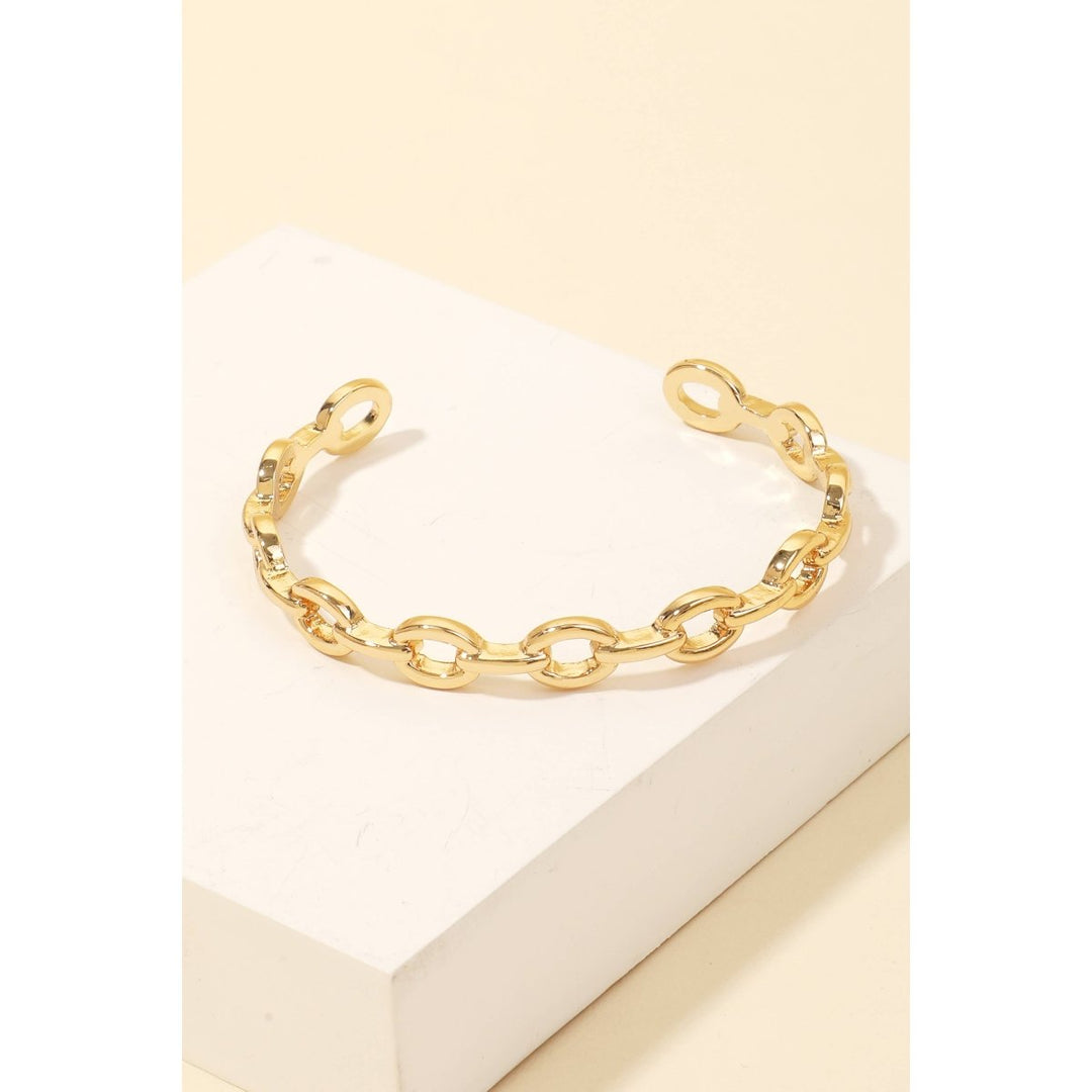 Solid Chain Link Bracelet - Modish Maven Boutique