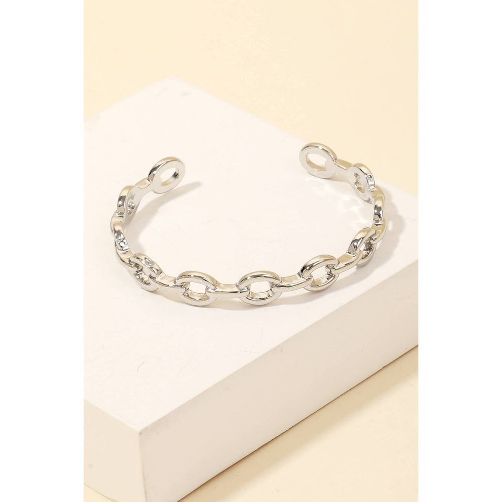 Solid Chain Link Bracelet - Modish Maven Boutique