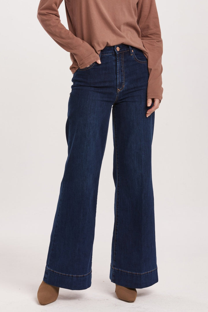 Fiona High Rise Wide Leg Jeans - Modish Maven Boutique