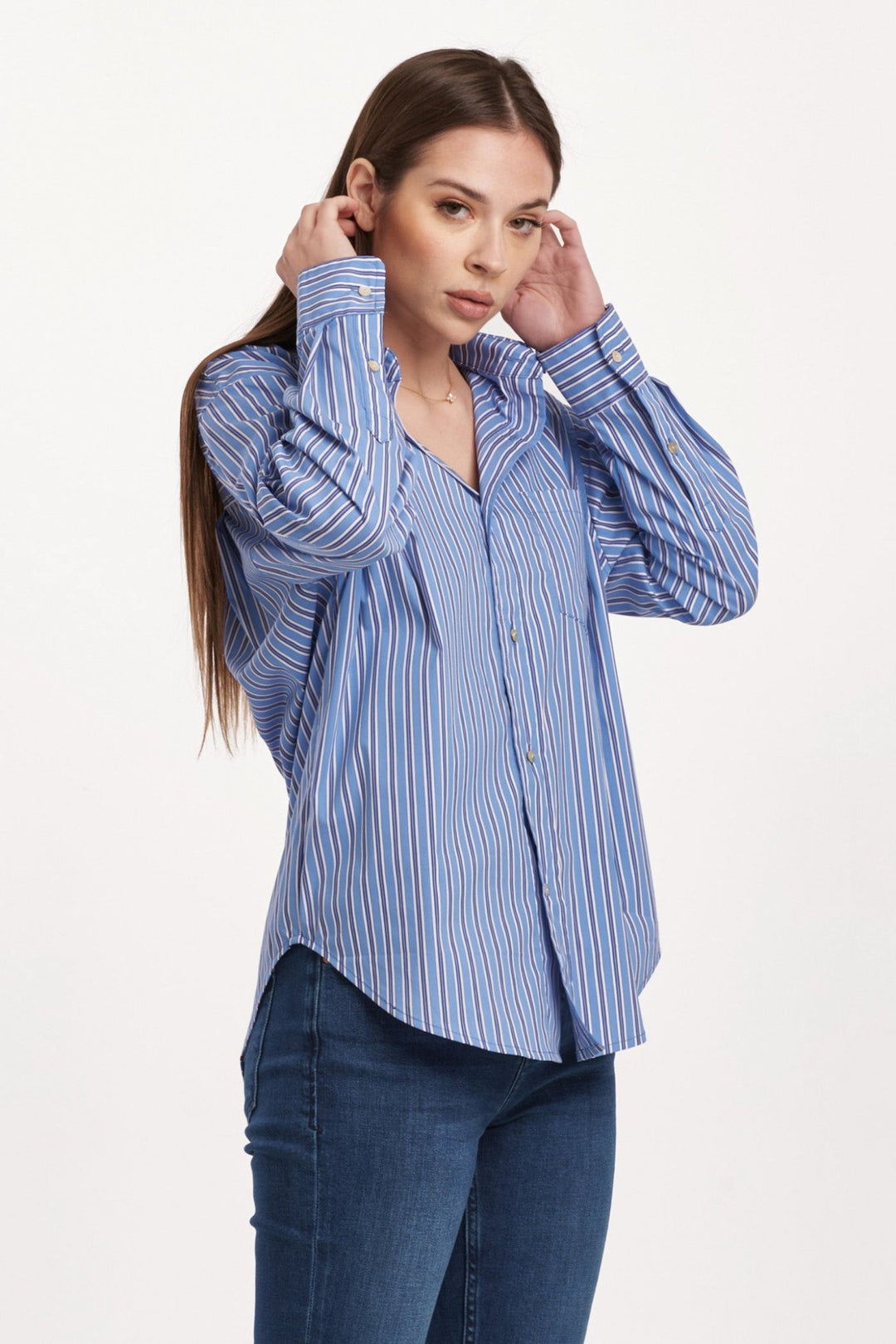 Lola Oversized Shirt - Modish Maven Boutique