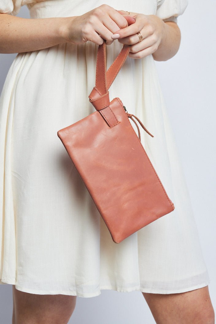 Versatile Leather Wristlet - Modish Maven Boutique