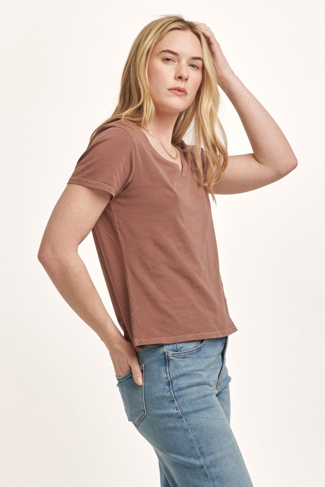 Madelyn Jersey Tee - Modish Maven Boutique