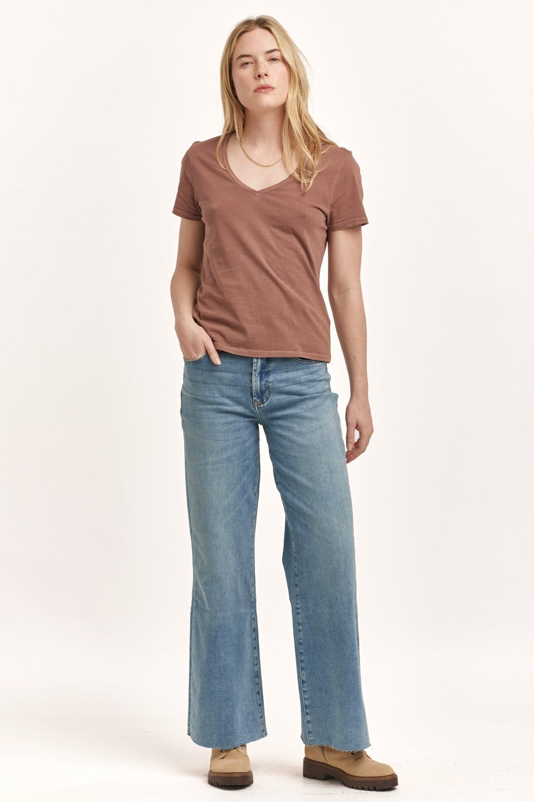 Madelyn Jersey Tee - Modish Maven Boutique