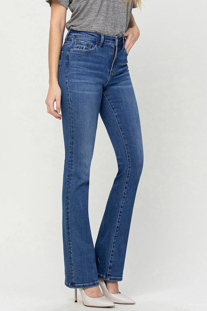 Skylar Vervet High Rise Bootcut Jeans