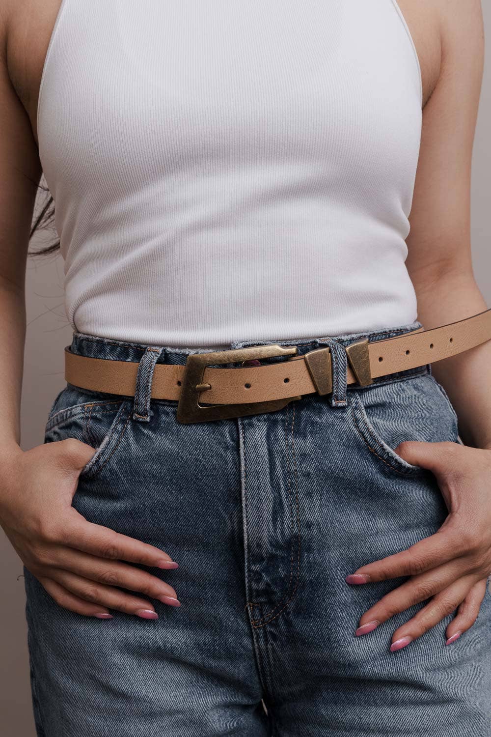 Rectangular Buckle Belt - Modish Maven Boutique